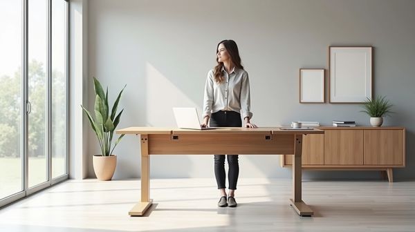 Optimiser votre confort avec un bureau debout adapté